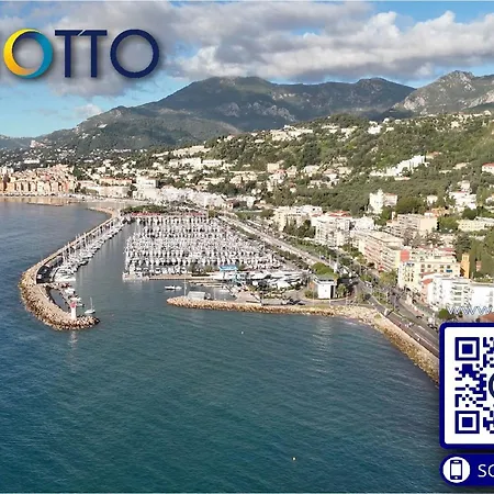 Spacieux 2p Climatise Centre-ville Avec Grande Terrasse, Proche Plages Et Commerces - Fr-1-196-351 Menton